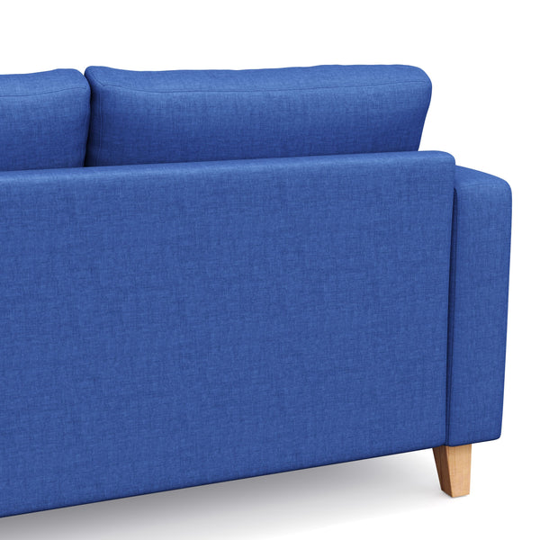 Ecksofa NOLAN rechts blau