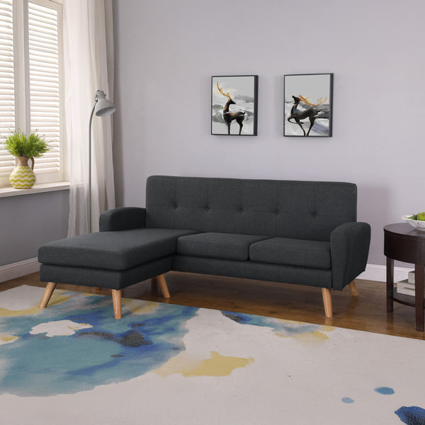 Ecksofa SALLY anthrazit