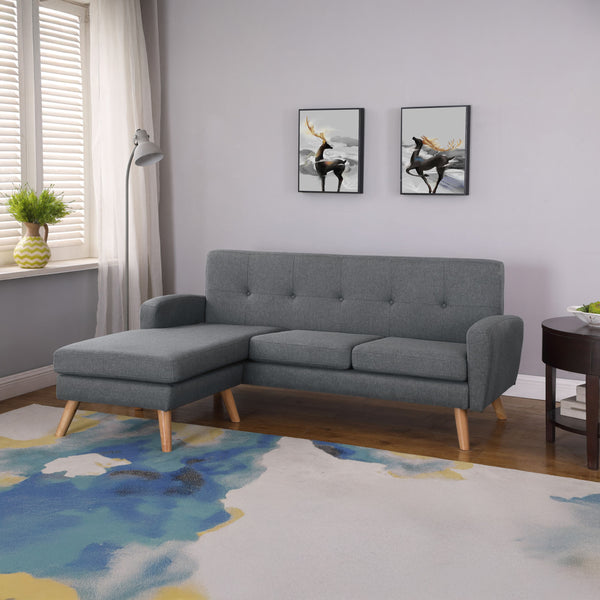 Ecksofa SALLY grau