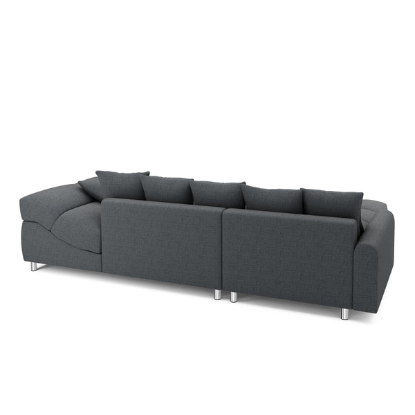 Ecksofa SUMMER links anthrazit