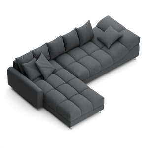 Ecksofa SUMMER links anthrazit