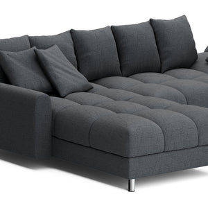 Ecksofa SUMMER links anthrazit