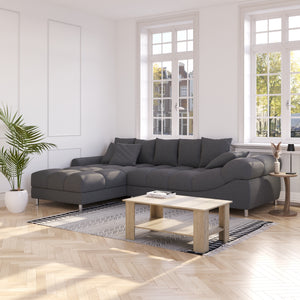Ecksofa SUMMER links anthrazit