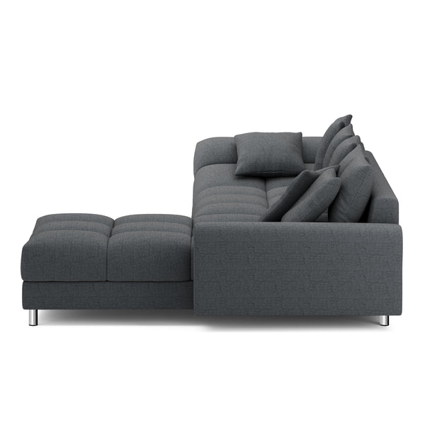 Ecksofa SUMMER rechts anthrazit