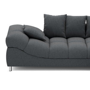 Ecksofa SUMMER rechts anthrazit