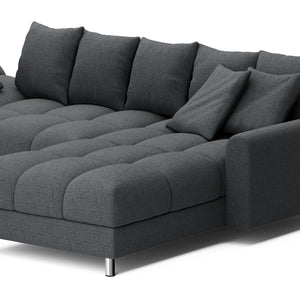 Ecksofa SUMMER rechts anthrazit