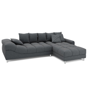 Ecksofa SUMMER rechts anthrazit