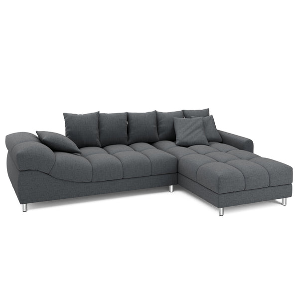 Ecksofa SUMMER rechts anthrazit