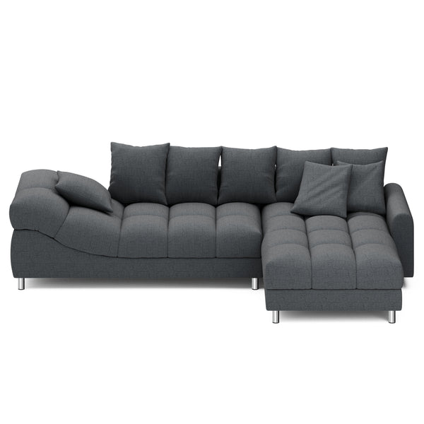 Ecksofa SUMMER rechts anthrazit