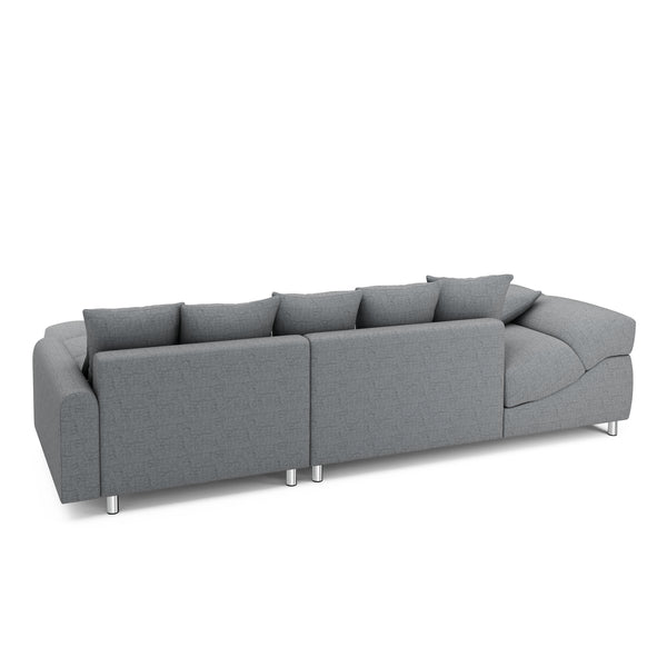 Ecksofa SUMMER rechts grau