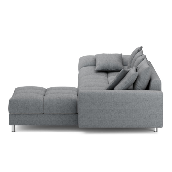 Ecksofa SUMMER rechts grau