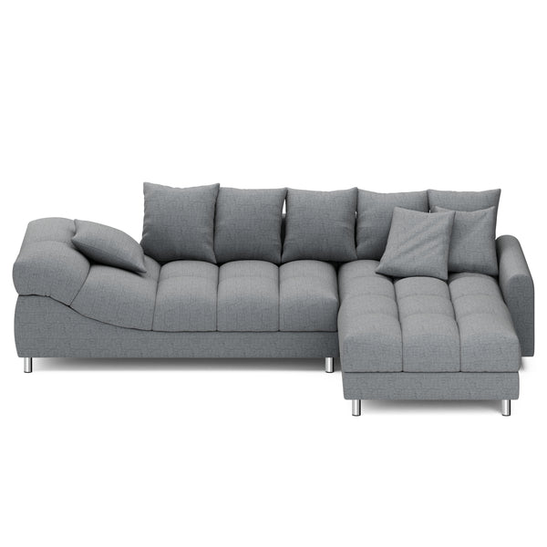 Ecksofa SUMMER rechts grau