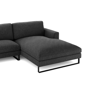 Ecksofa THILO rechts anthrazit