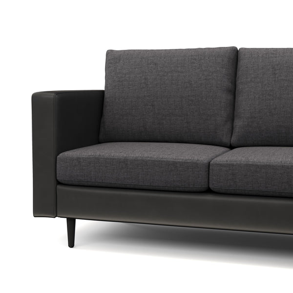 Ecksofa TYLER rechts anthrazit