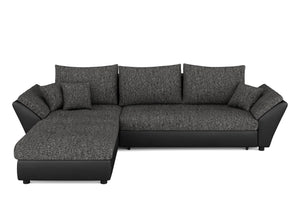 Ecksofa CAESAR schwarz