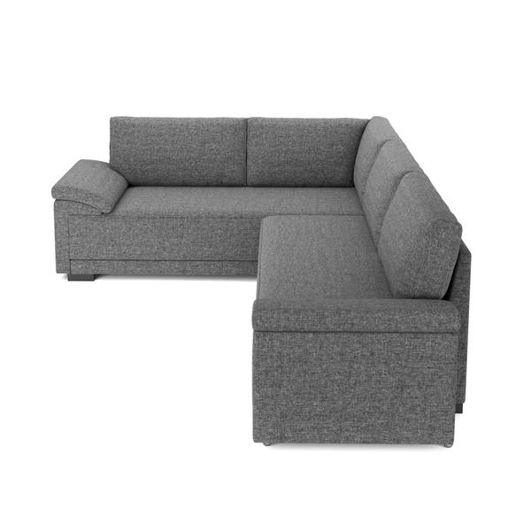 Ecksofa mit Schlaffunktion LYNN links anthrazit