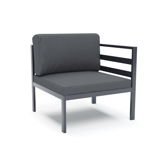 Lounge SAMBIA 3-teilig anthrazit