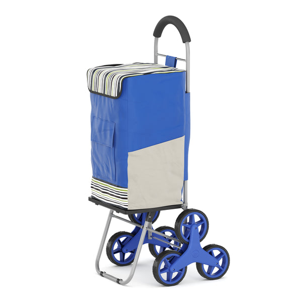 Einkaufstrolley faltbar MILLY 45L blau