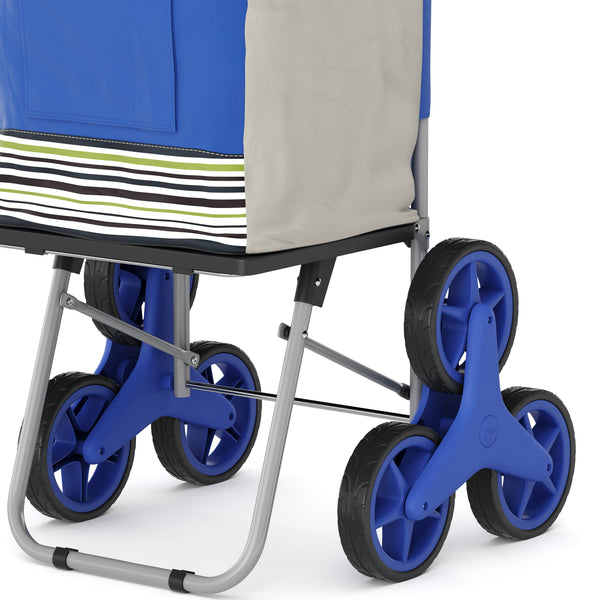 Einkaufstrolley faltbar MILLY 45L blau