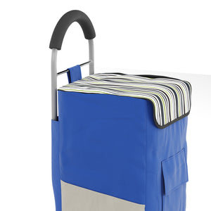 Einkaufstrolley faltbar MILLY 45L blau