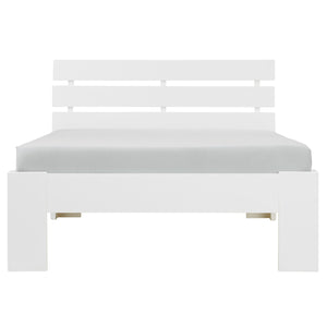 Einzelbett Holzbett 90x200cm Weiss