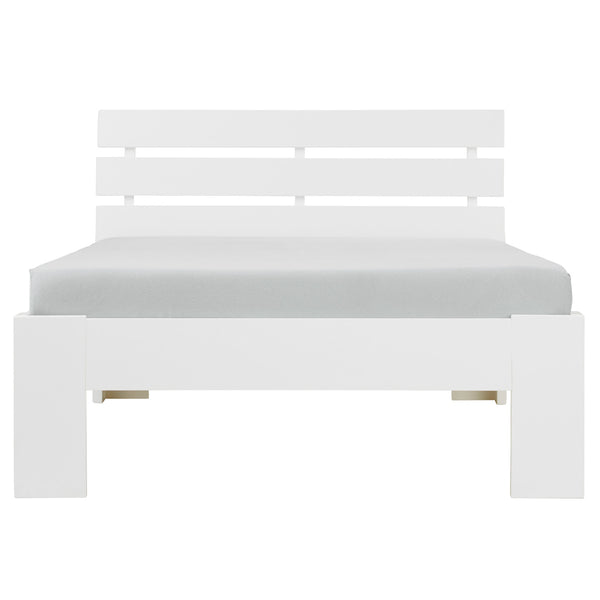Einzelbett Holzbett 90x200cm Weiss