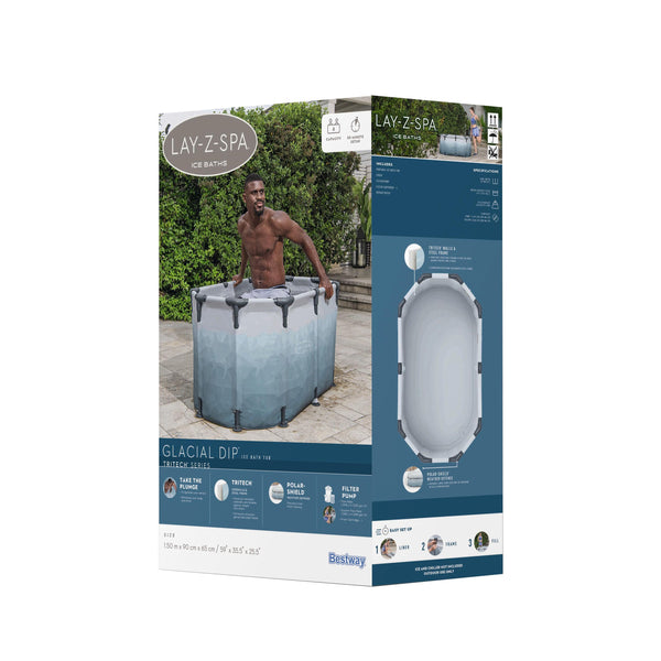 Eisbad Lay-Z-Spa GLACIAL DIP oval 150 x 90 x 65 cm