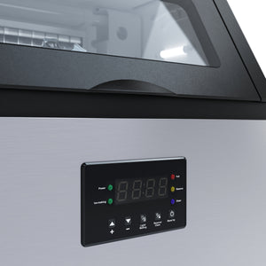 Eiswürfelmaschine silber 55 kg / 24 h