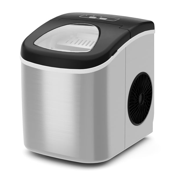 Eiswürfelmaschine Edelstahl 12 kg / 24 h / 1.2L