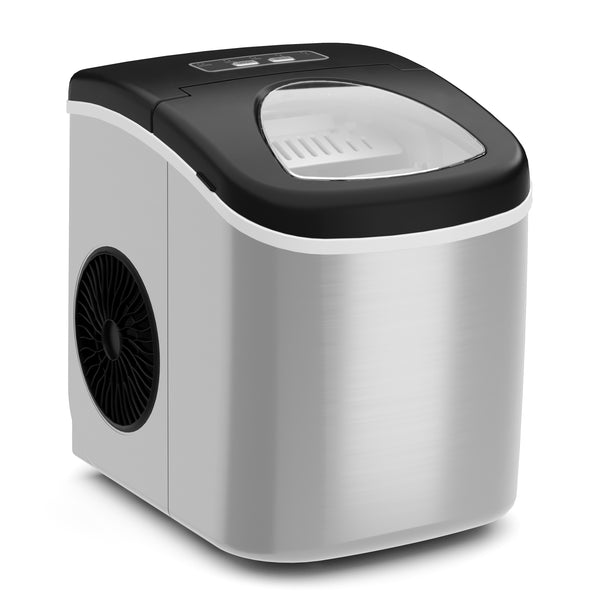 Eiswürfelmaschine Edelstahl 12 kg / 24 h / 1.2L