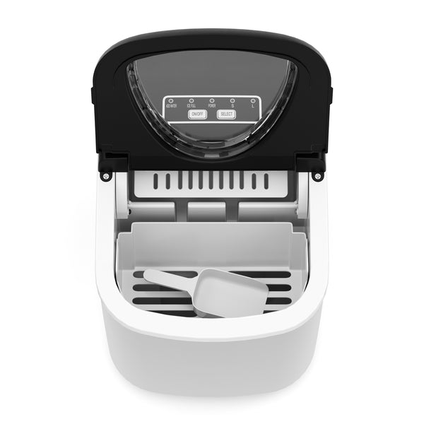 Eiswürfelmaschine Edelstahl 12 kg / 24 h / 1.2L