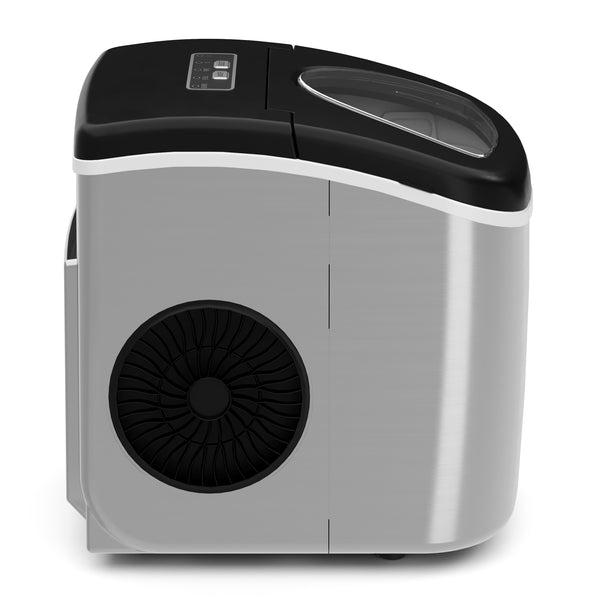 Eiswürfelmaschine Edelstahl 12 kg / 24 h / 1.2L