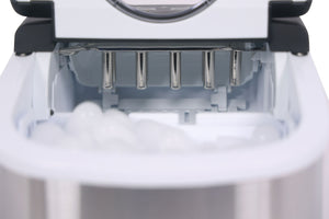 Eiswürfelmaschine Edelstahl 12 kg / 24 h / 1.2L