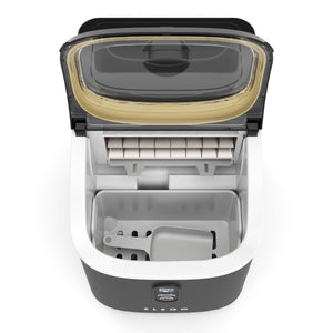 Eiswürfelmaschine KRIGA schwarz 2L - 15 kg / 24 h