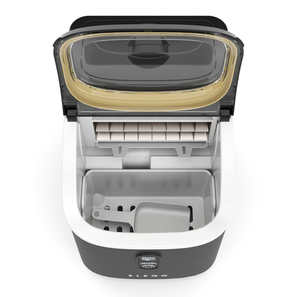 Eiswürfelmaschine KRIGA schwarz 2L - 15 kg / 24 h