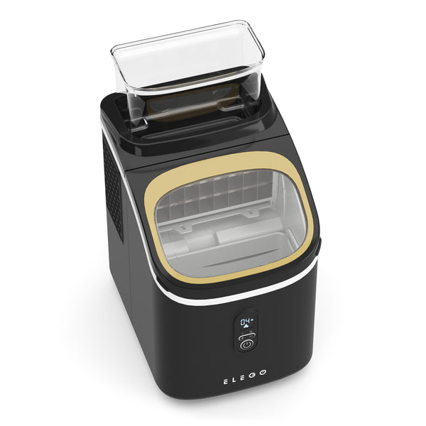 Eiswürfelmaschine KRIGA schwarz 2L - 15 kg / 24 h