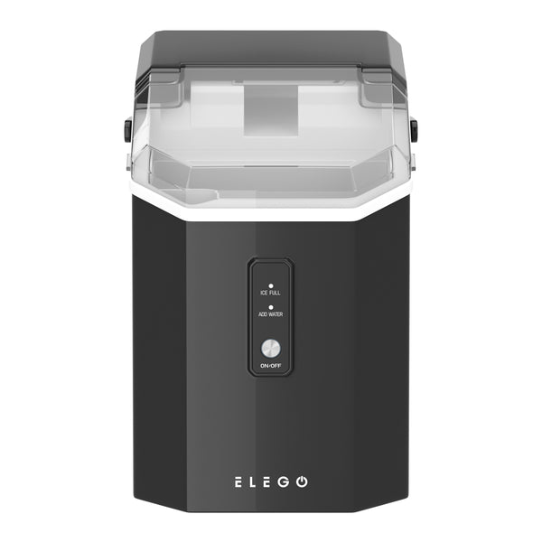 Eiswürfelmaschine ROSFO schwarz 1.1L - 15 kg / 24 h