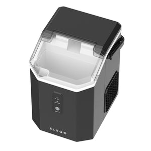 Eiswürfelmaschine ROSFO schwarz 1.1L - 15 kg / 24 h