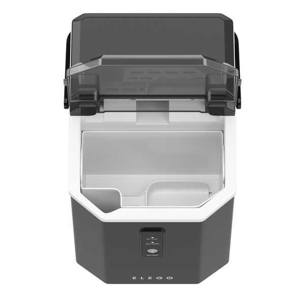 Eiswürfelmaschine ROSFO schwarz 1.1L - 15 kg / 24 h