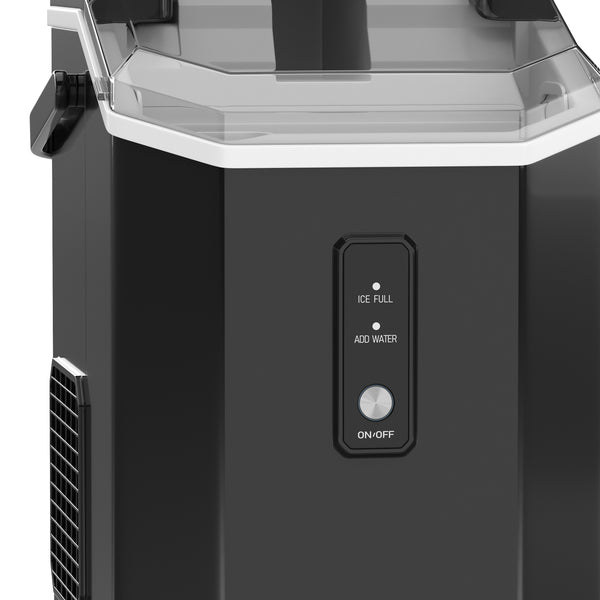Eiswürfelmaschine ROSFO schwarz 1.1L - 15 kg / 24 h