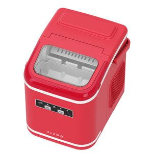Eiswürfelmaschine VITER rot 1.4L - 12 kg / 24 h