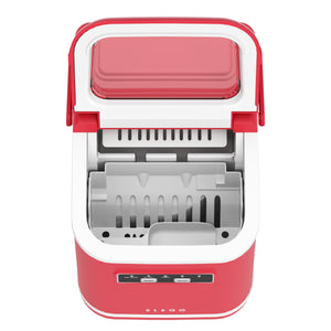 Eiswürfelmaschine VITER rot 1.4L - 12 kg / 24 h