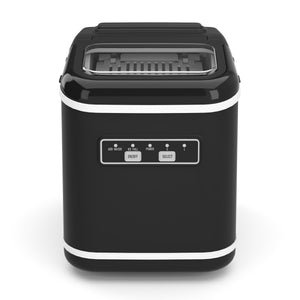 Eiswürfelmaschine VITER schwarz 1.4L - 12 kg / 24 h