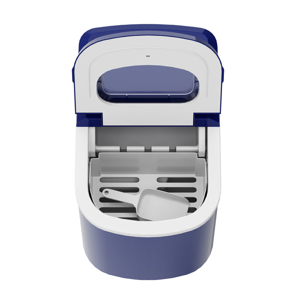 Eiswürfelmaschine dunkelblau 12 kg / 24 h