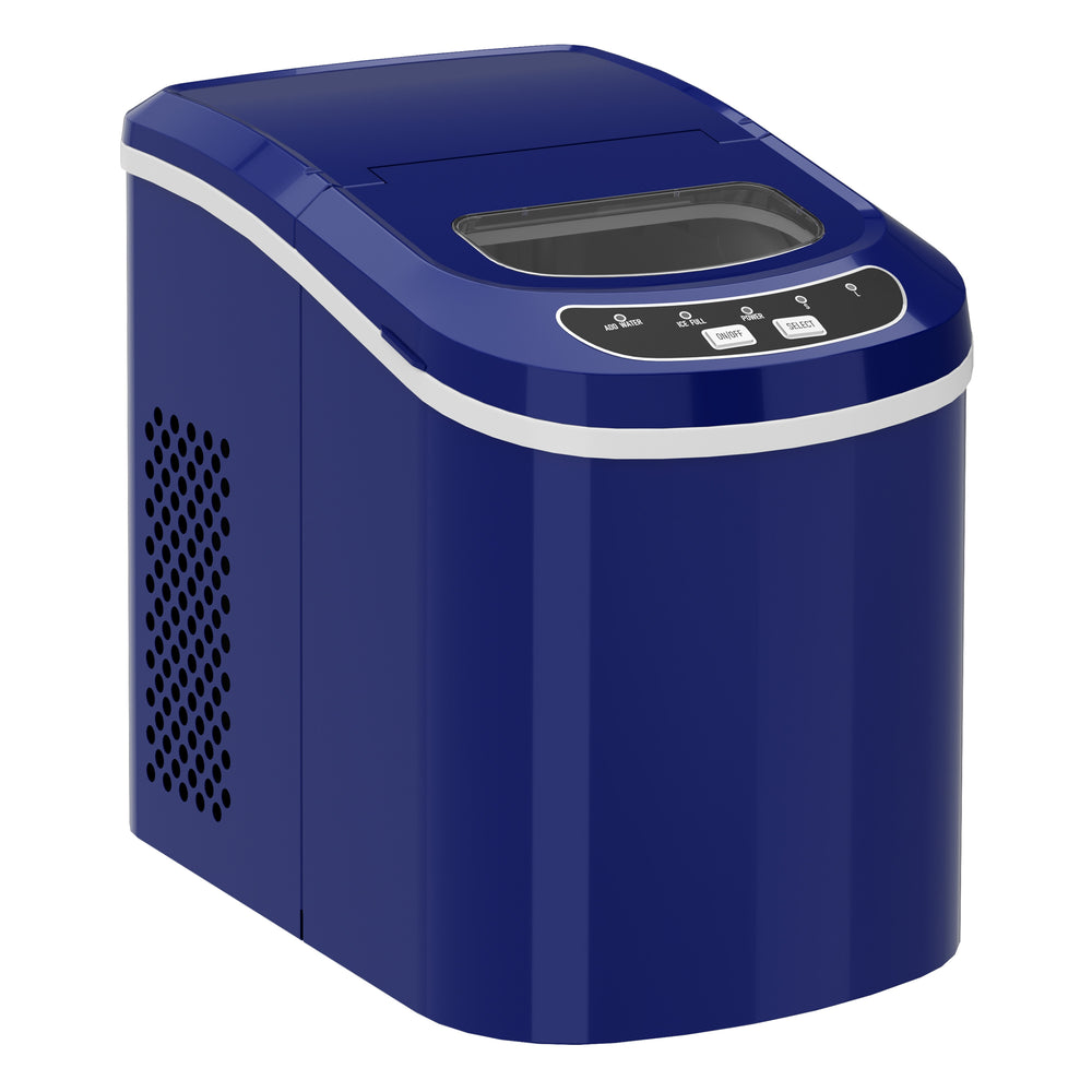 Macchina per cubetti di ghiaccio, blu scuro, 12 kg / 24 h