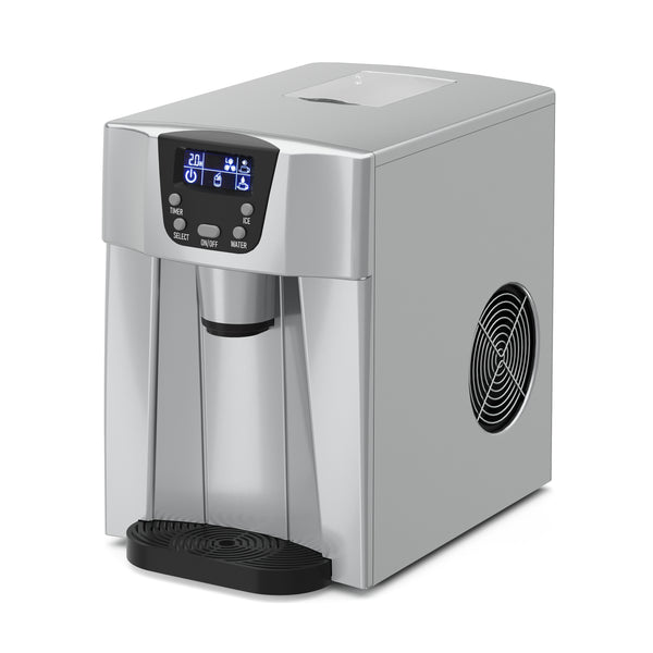 Eiswürfelmaschine grau 12 kg / 24 h