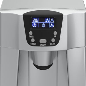 Eiswürfelmaschine grau 12 kg / 24 h