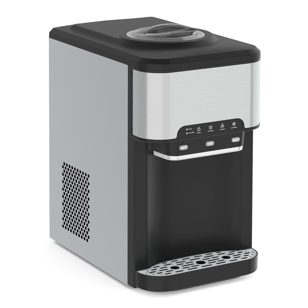 Macchina per cubetti di ghiaccio con erogatore d'acqua 20 kg / 24 h