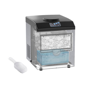 Eiswürfelmaschine silber 22 kg / 24 h