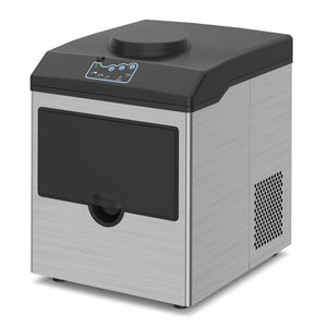 Eiswürfelmaschine silber 22 kg / 24 h